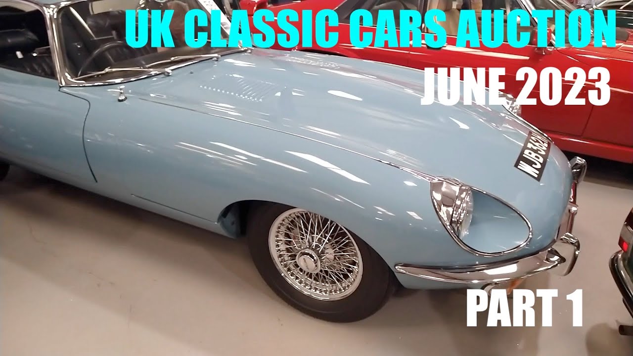 UK Classic Car Auction coverage July 23 Part 1