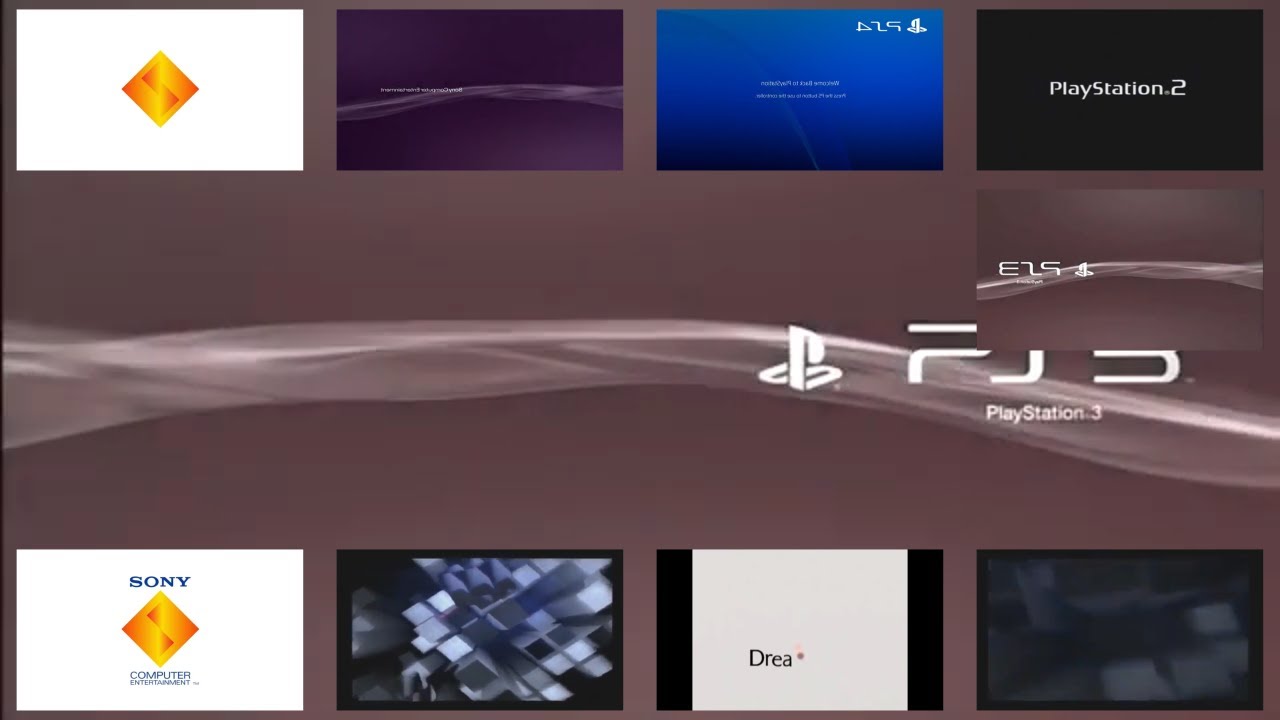 Sony PlayStation Logos - Sparta Shimmer Remix