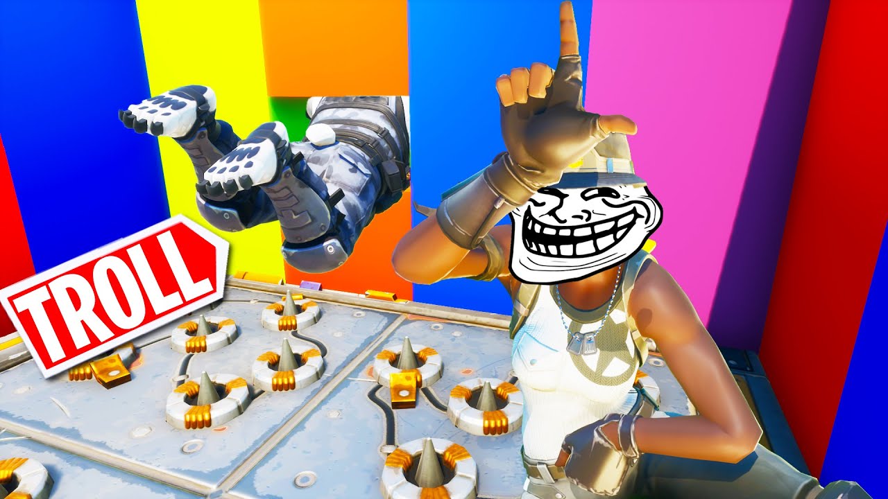 Das LETZTE MAL 🤬 TROLL Deathrun mit @Odumanpique
