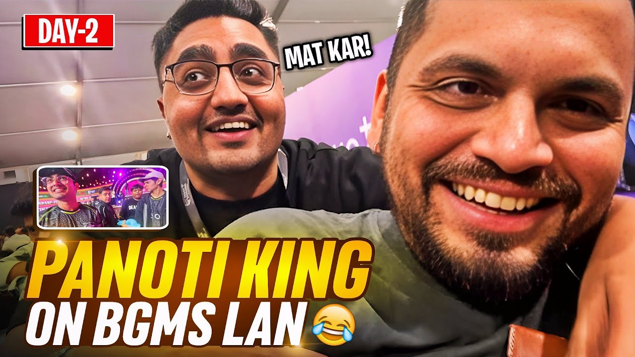 PANOTI KING ON LAN 😂 | BGMS FINALS DAY-2 VLOG