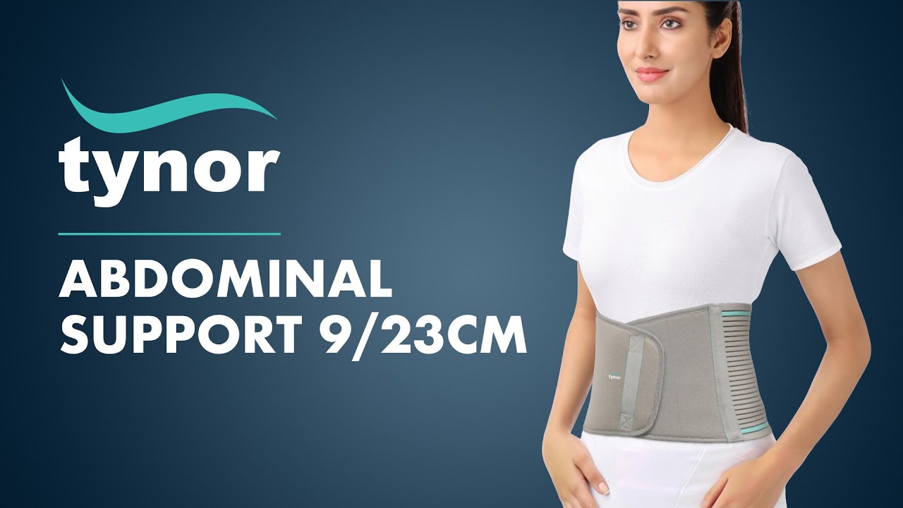 Как носить бандаж для живота Tynor