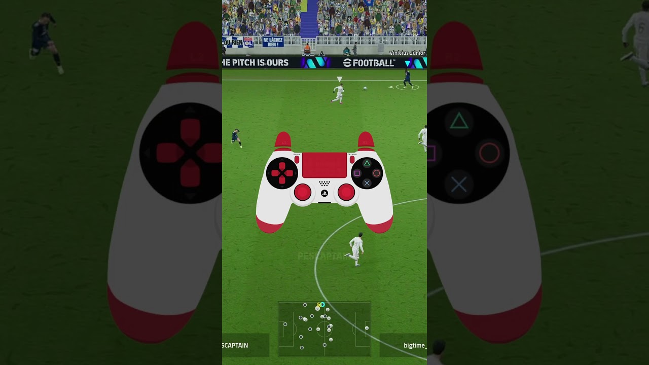 First Touch Feint! Fake Out Your Opponent! #tutorial #efootball #steam #pc #efootball2024 #football