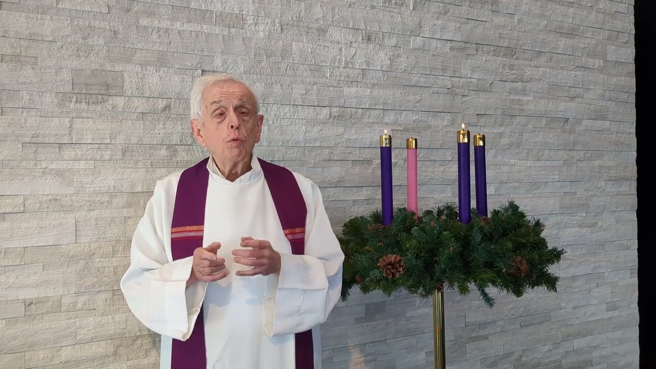 Fr. Larry Gillick's Homily for the Second Sunday of Advent, 7 December, 2025