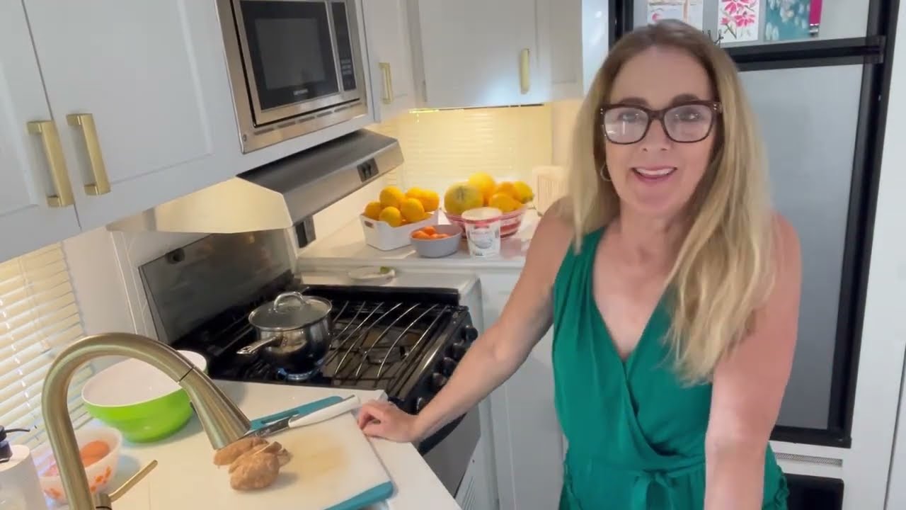 Using up the fridge before I leave