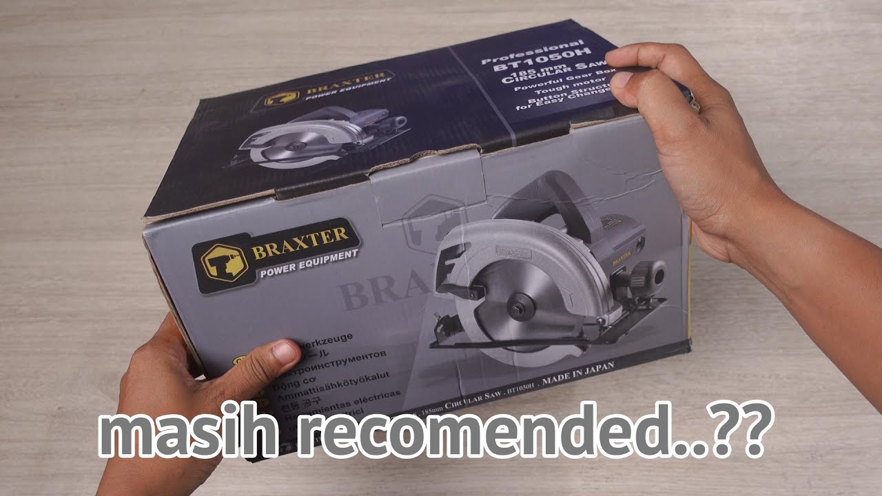 cobain lagi produk salah satu brand lokal terbaik - BRAXTER BT1050H CIRCULAR SAW 7