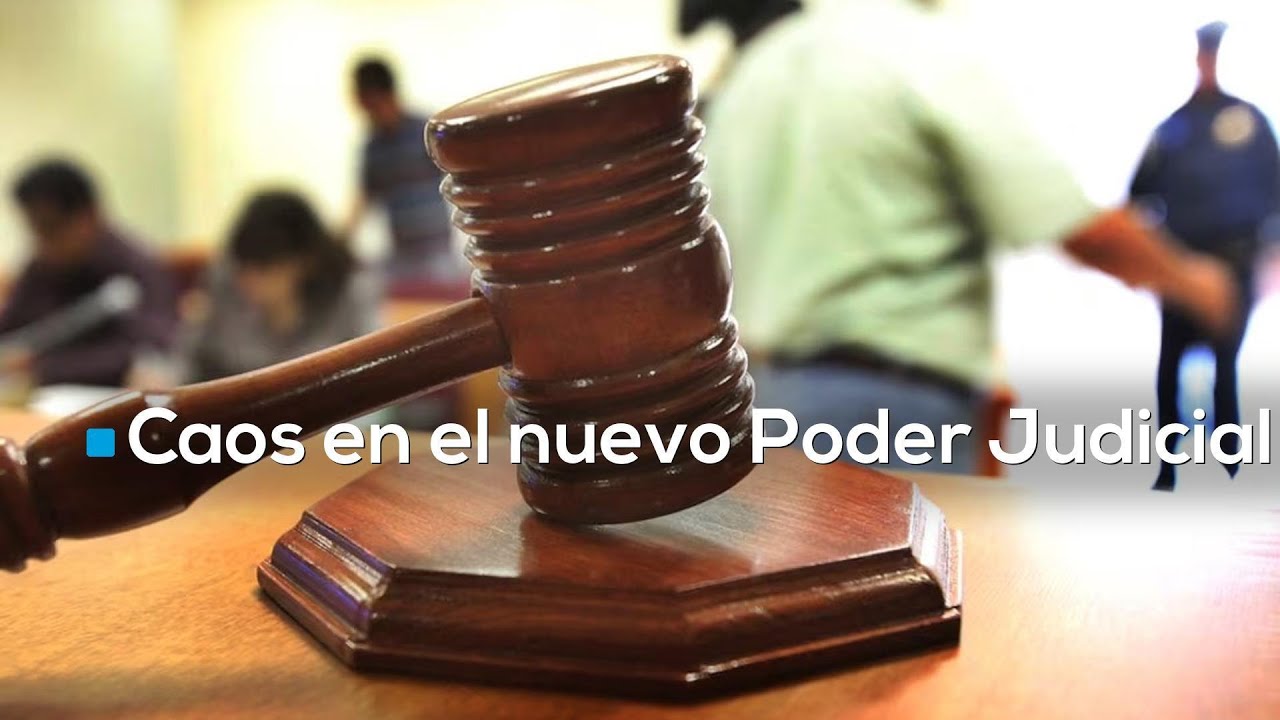 &iexcl;CAOS! El nuevo PODER JUDICIAL no puede laborar porque NO HAY DATOS ni declaraciones de conflicto