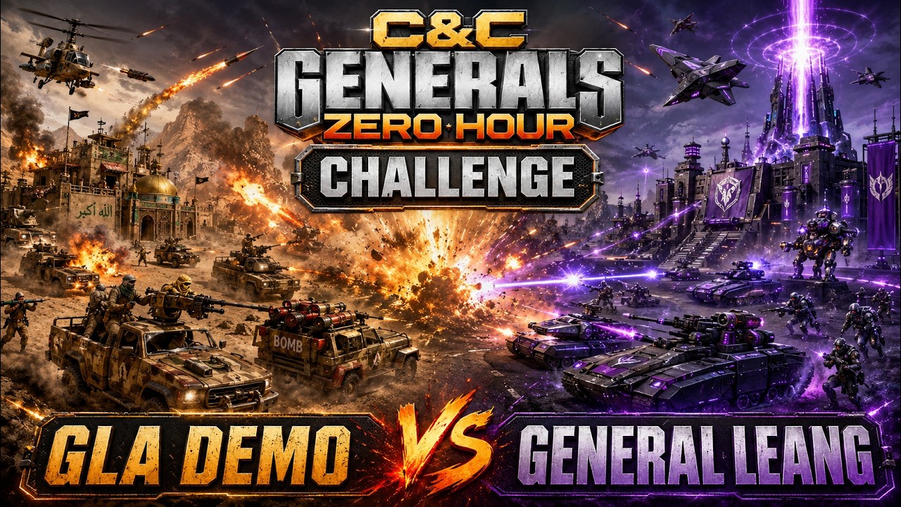 C&C Generals #39 |Challenge | GLA Demo vs General Leang