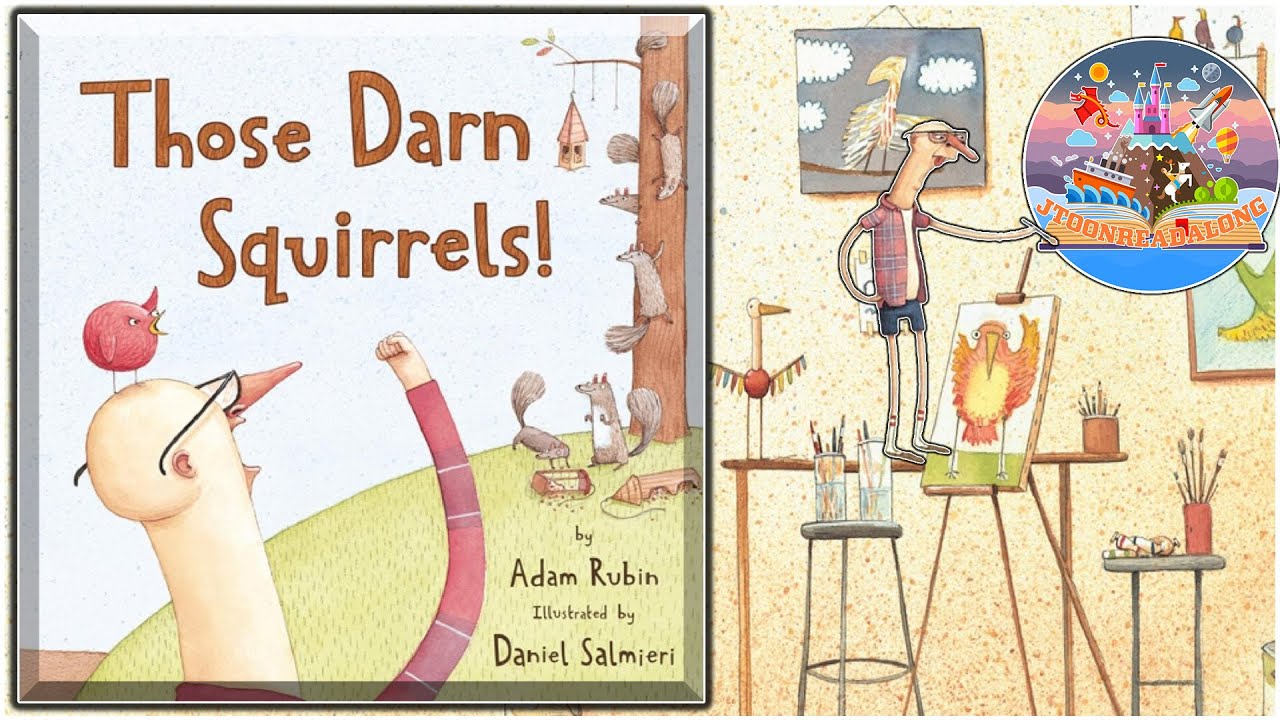 THOSE DARN SQUIRRELS! - ANIMATED READ ALOUD!! #storytime #animatedstorytime