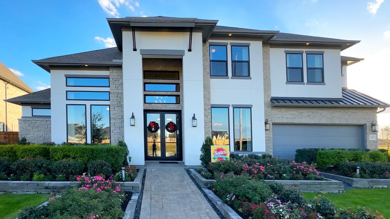 STUNNING NEW MODEL HOUSE TOUR NEAR HOUSTON TEXAS!