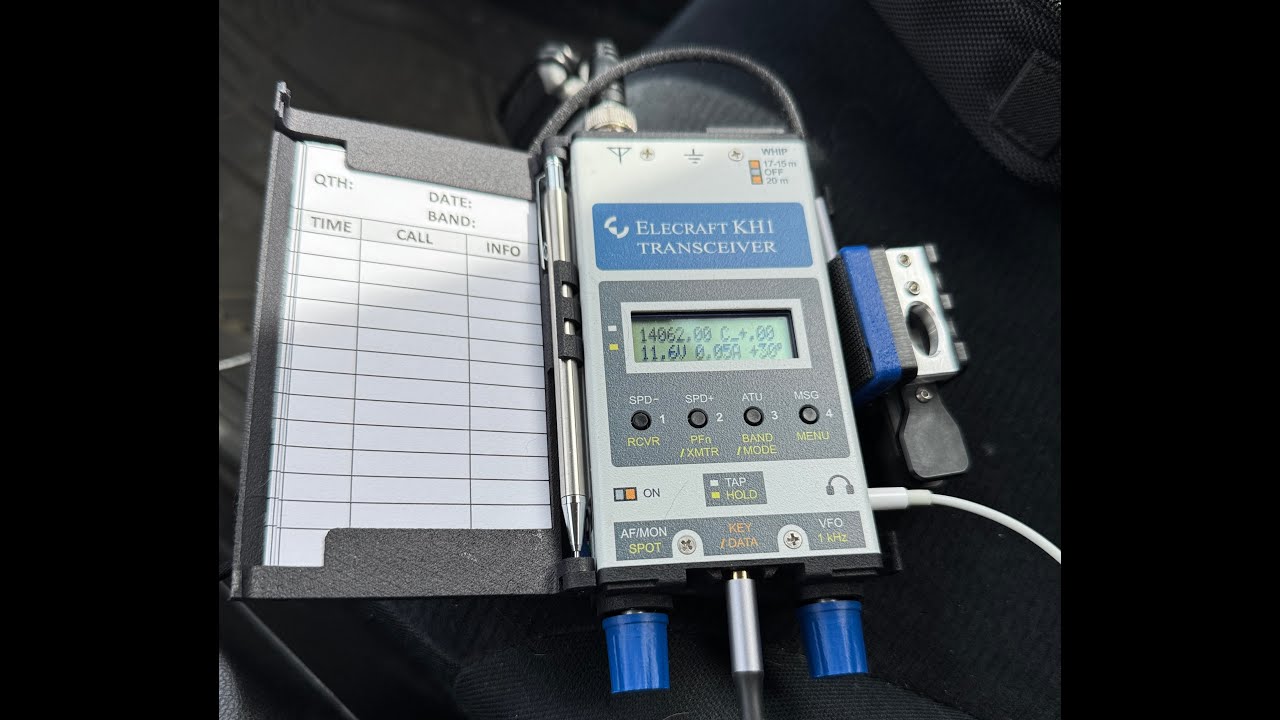 Winter POTA (US-6715) Antenna Setup w/Activation