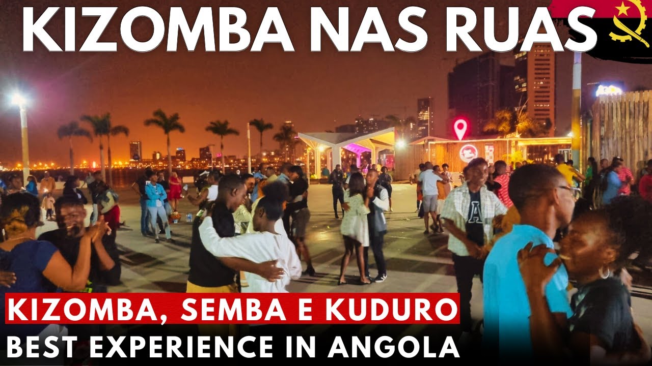 KIZOMBA NA RUA: A Energia Contagiante dos Angolanos na Marginal de Luanda | KUDURO, KIZOMBA e SEMBA