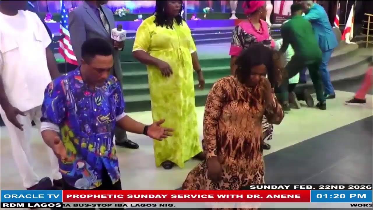 PROPHETIC SUNDAY SERVICE  WITH DR. ANENE