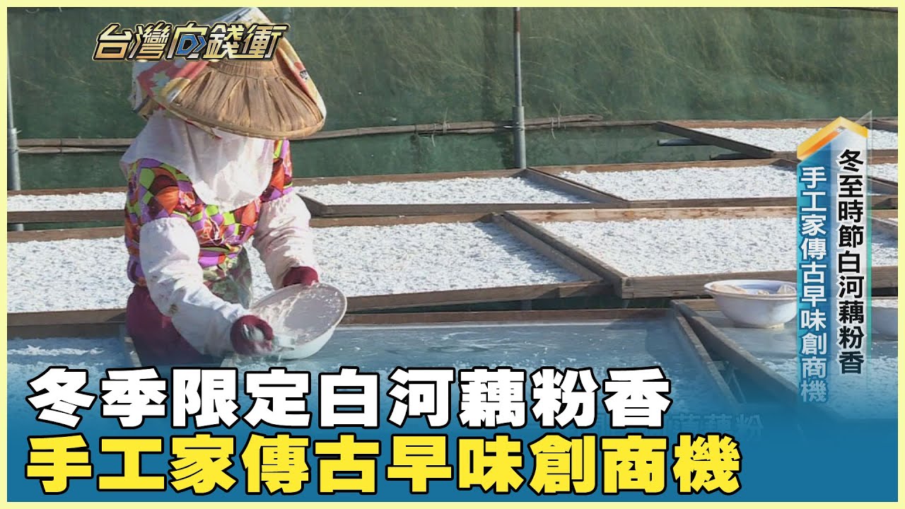冬季限定白河藕粉香 手工家傳古早味創商機 20251213【台灣向錢衝】PART5