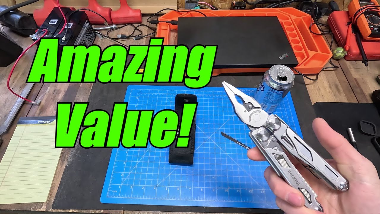 Tool Highlight - ROCKTOL Multitool, 29-in-1