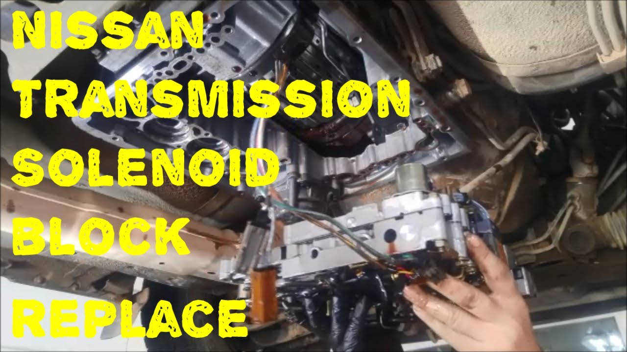 How to RE4R01A Automatic Transmission Solenoid Change RE4R03A Solenoid Replacement