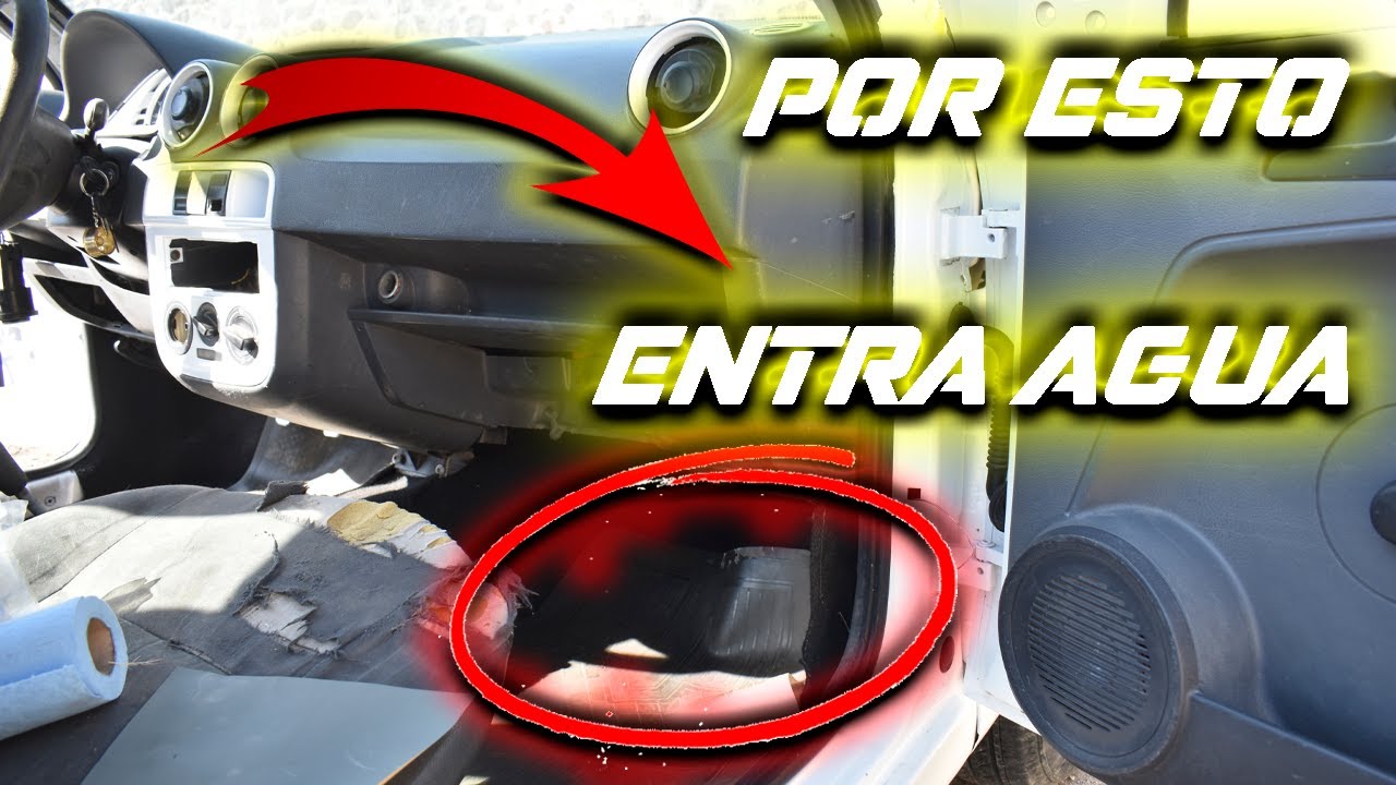 LE ENTRA AGUA A TU VEHICULO? ES POR ESTO!!! | CHEMANUEL CASTILLO