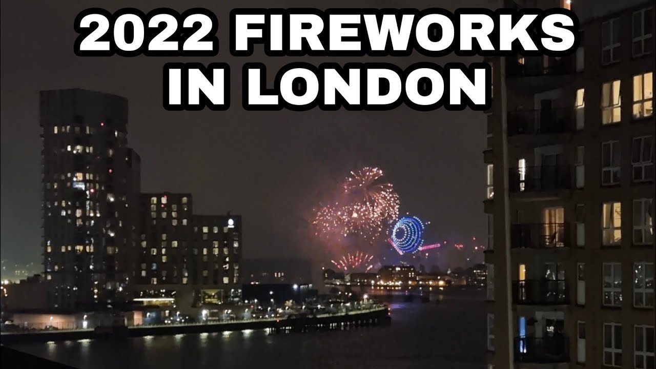 2022 Fireworks in London