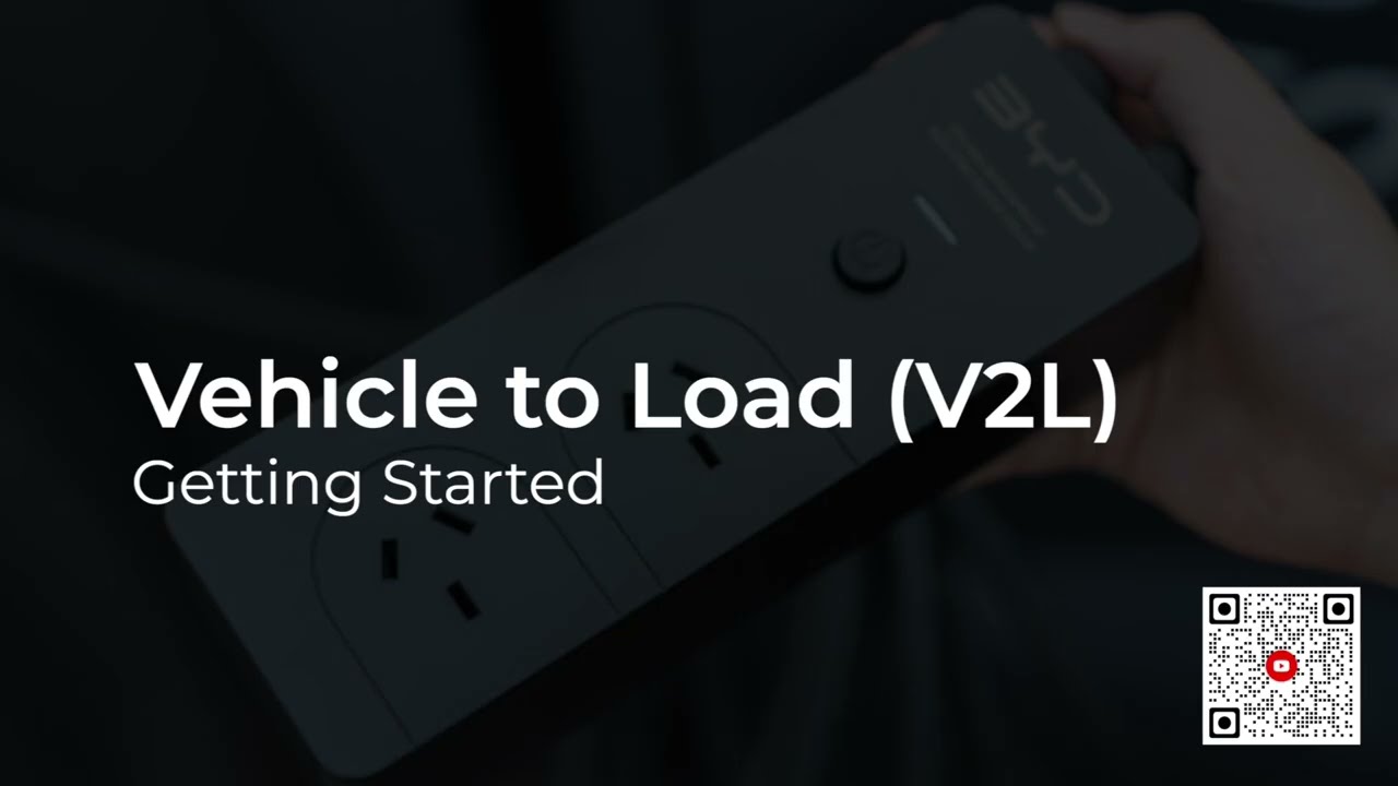 BYD Auto NZ: How to: Vehicle to Load (V2L)