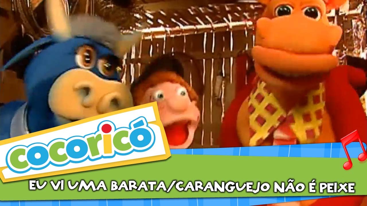 Videoclipe - Eu vi uma barata/Caranguejo não é peixe