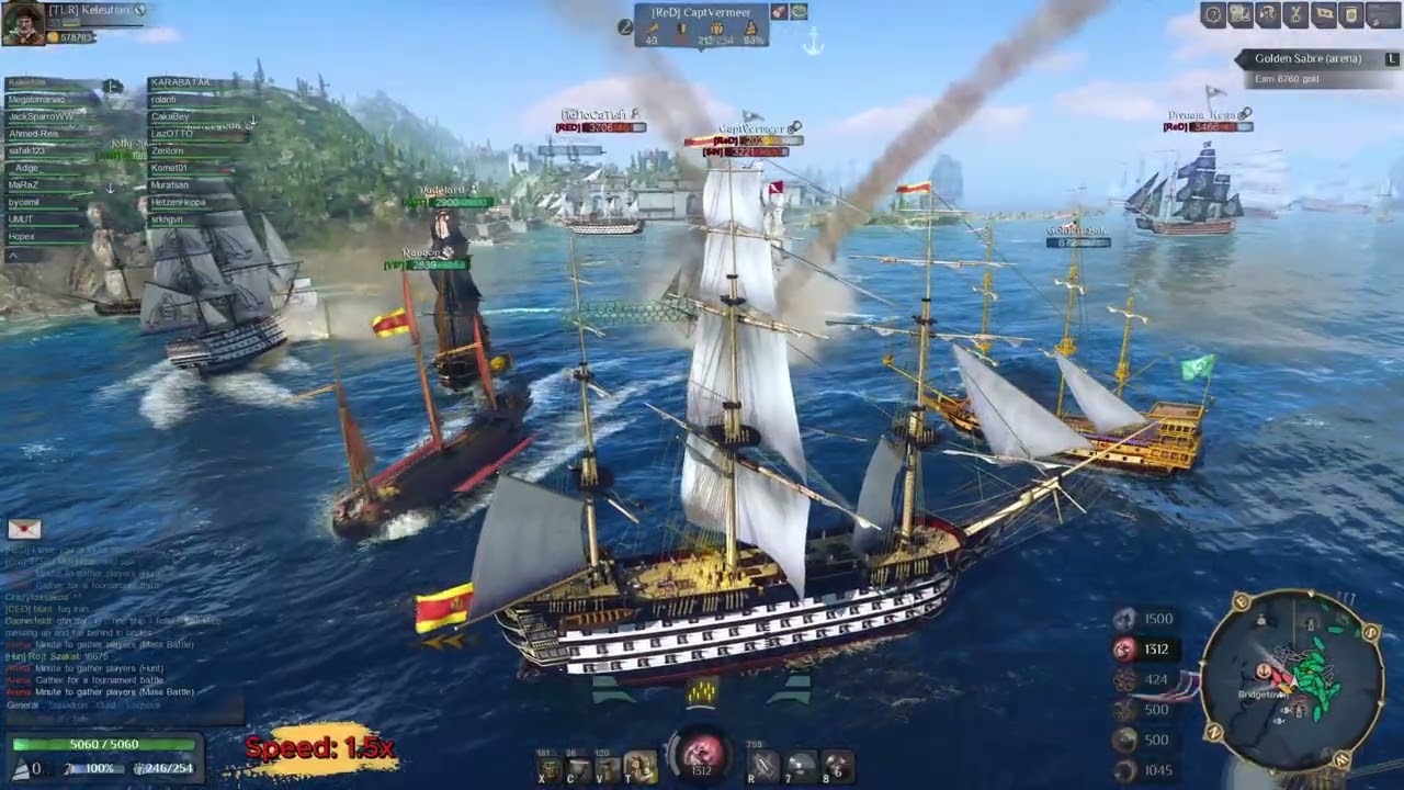 World of Sea Battle PVP Diaries [TUR] Keleutian 4: Defense of Charleston