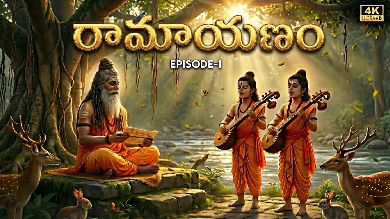 RAMAYANAM - Episode-1 (Telugu) | Adikavi Valmiki Story | God’s World Telugu
