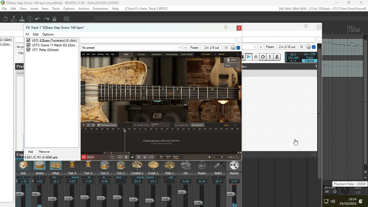 EZbass Slap Groove BFD3