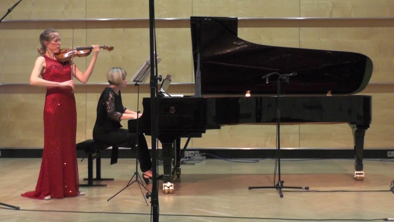 Josef Suk 4 Stücke f. Violine und Klavier, Op. 17, II Appassionato, Lenka Matějáková, Dariya Hrynkiv