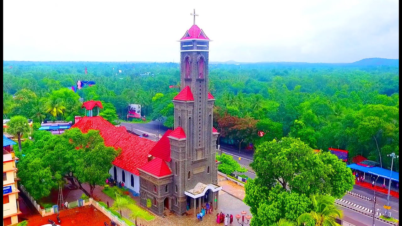 C S I Amaravila Church Helicam View | csi amaravila