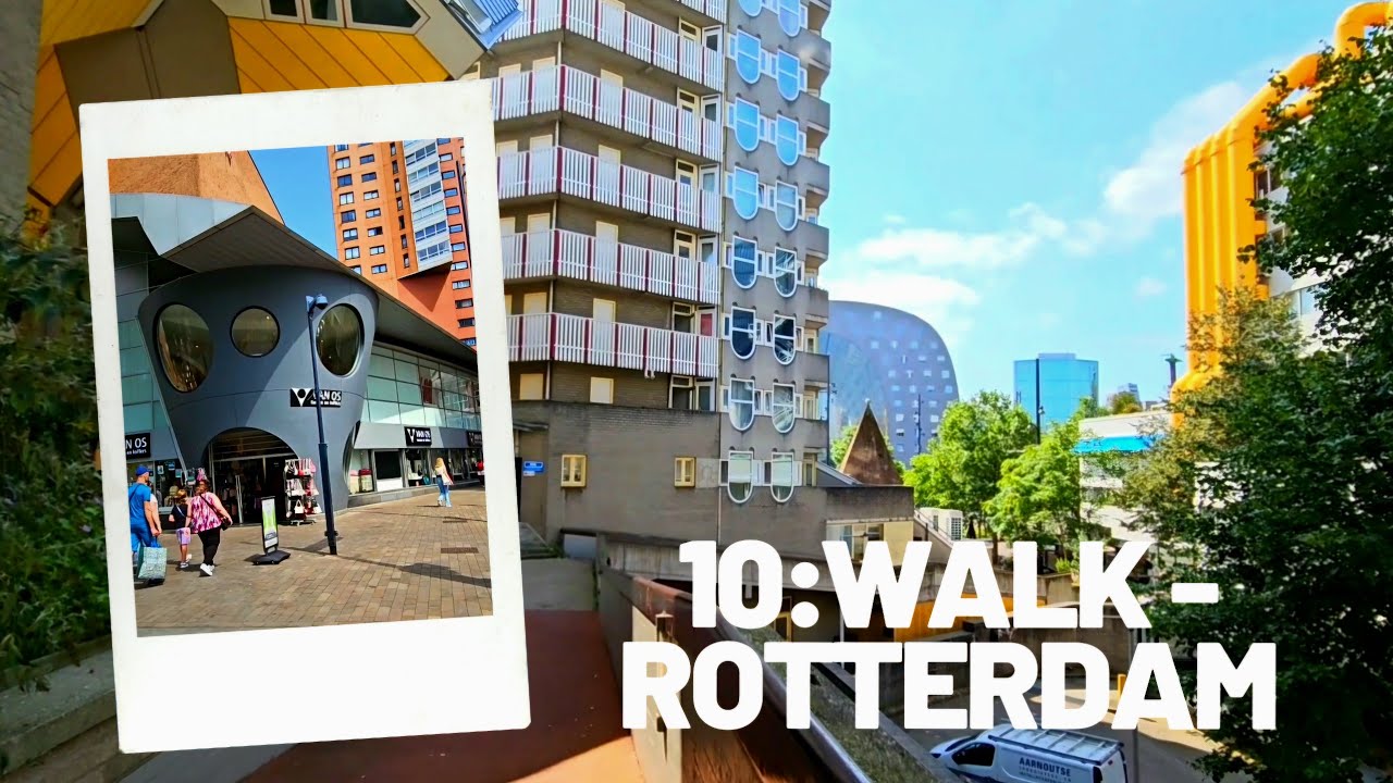 10. ROTTERDAM - NETHERLANDS. August 2024. Travel and explore with me.