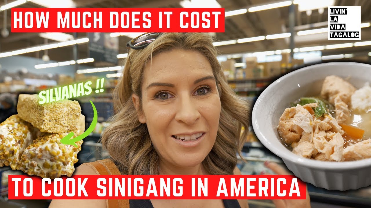Cost of SINIGANG in America | First Time Trying SILVANAS