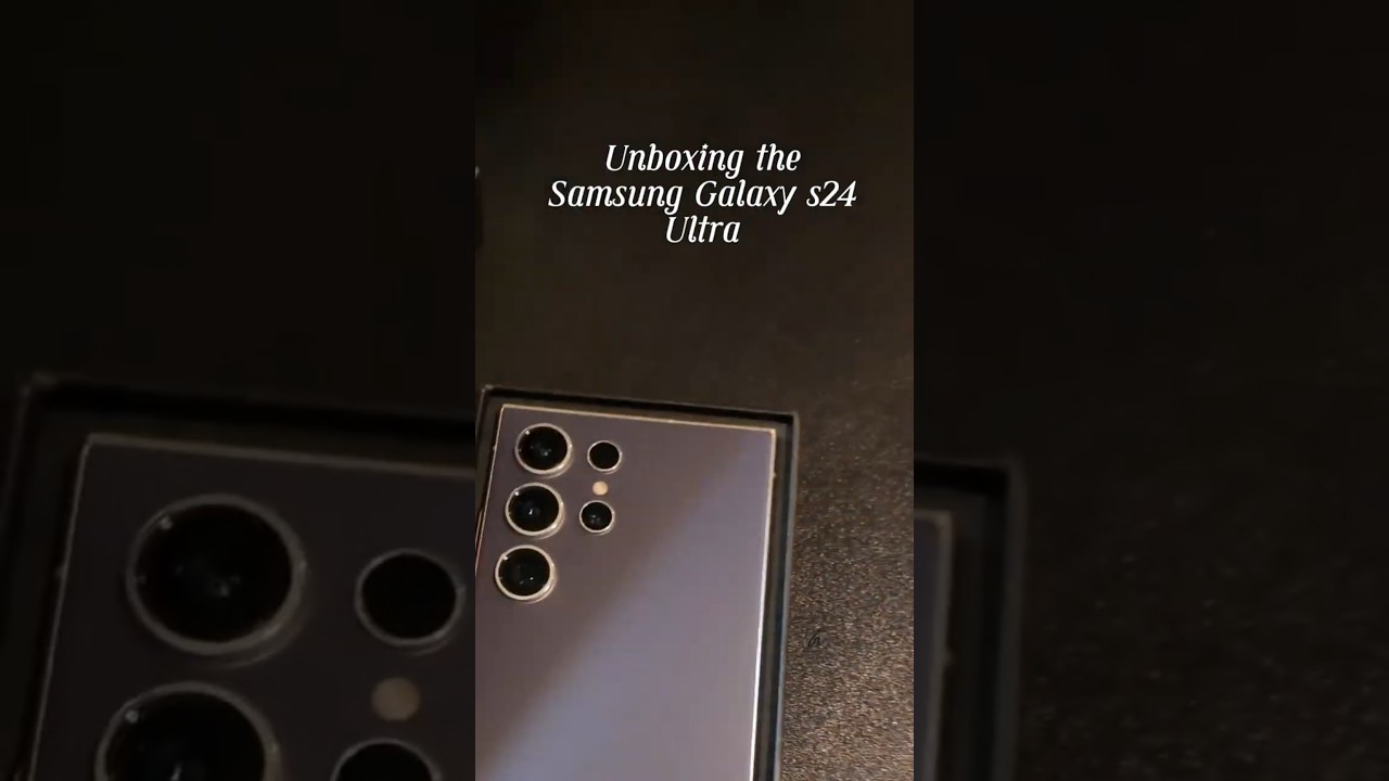 UNBOXING MY SAMSUNG GALAXY S24 ULTRA | FIRST IMPRESSIONS | ISOWA GALLERY