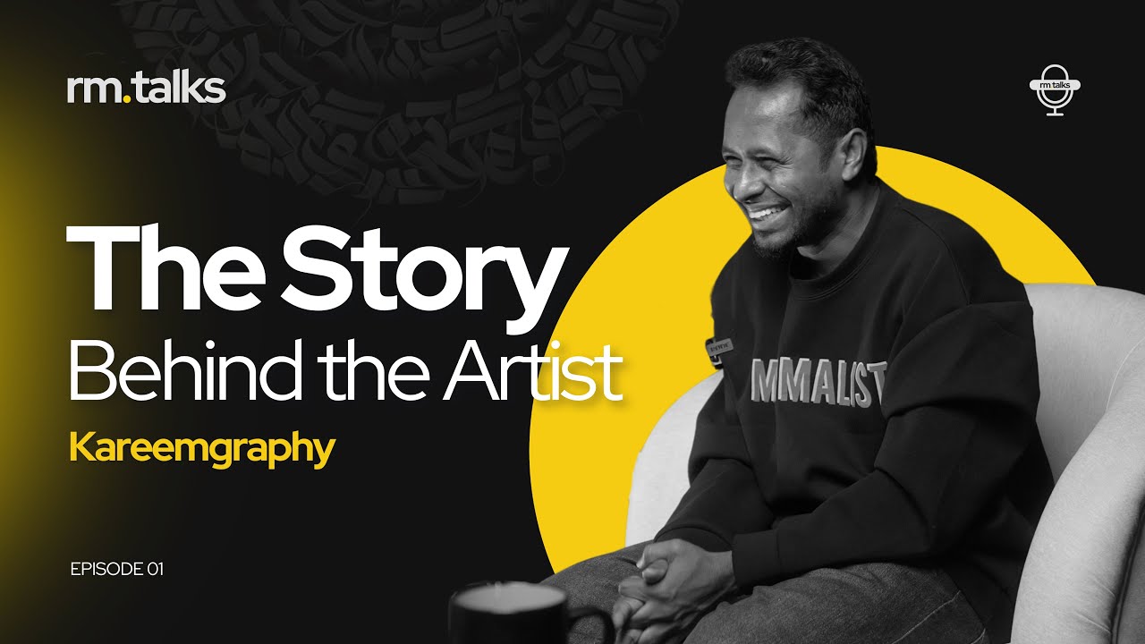 🎙 RM Talks | Episode 01 — The Story behind the Artist | Featuring @kareemgraphy