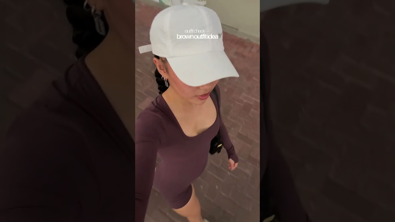 brown outfit idea (how to style unitards) 