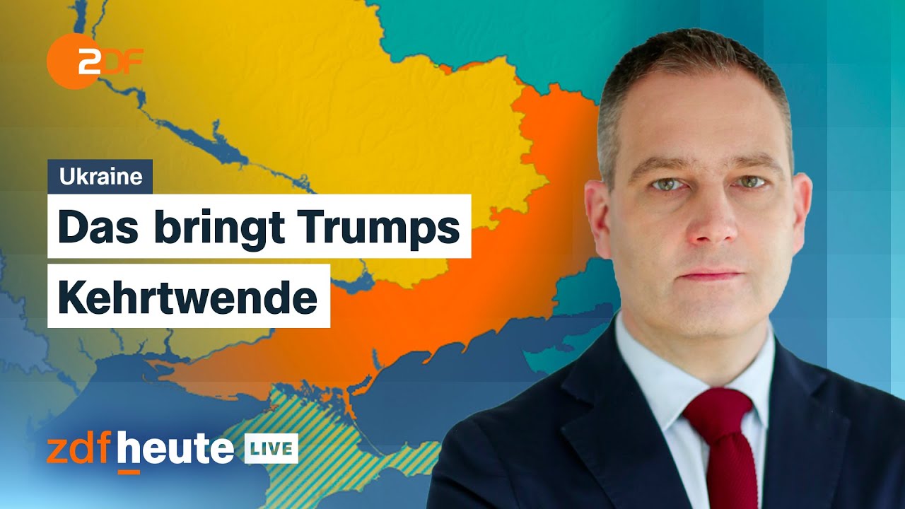 So will die Ukraine Gebiete zurückerobern | Militärexperte Gressel bei ZDFheute live