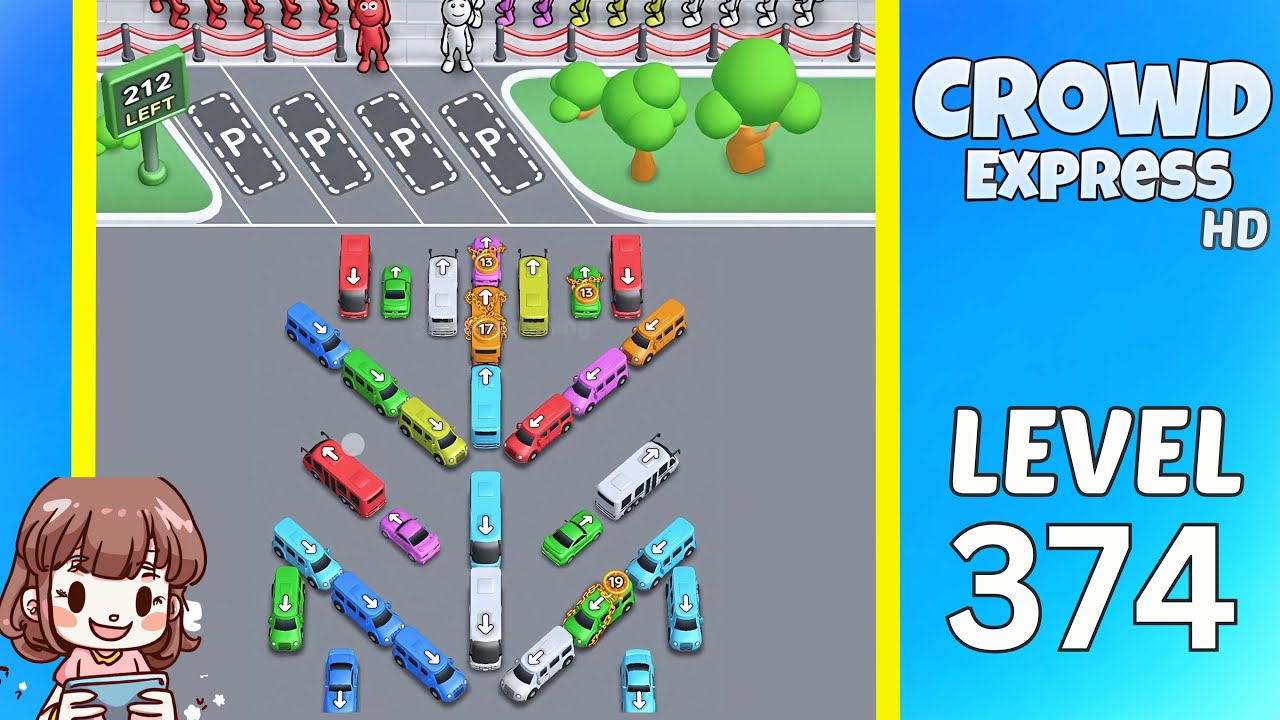 Crowd Express Level 374 Solution Walkthrough