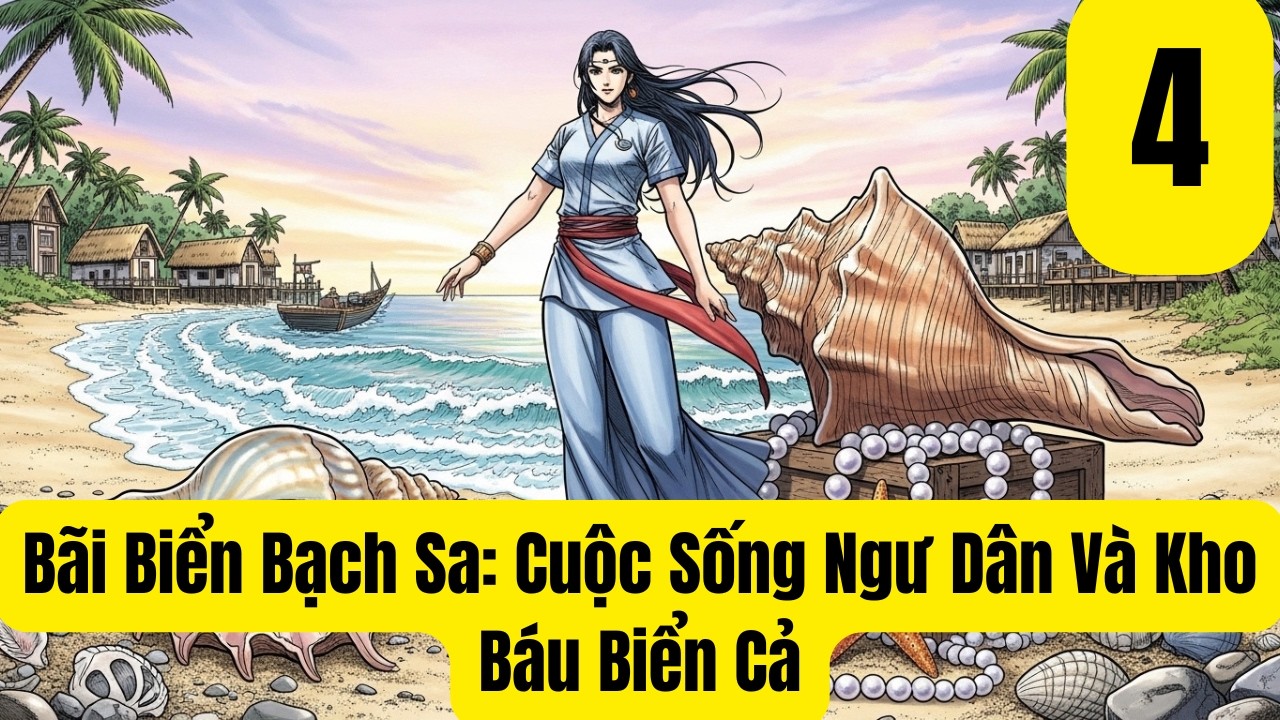 Tập 4: Bãi Biển Bạch Sa Cuộc Sống Ngư Dân Và Kho Báu Biển Cả