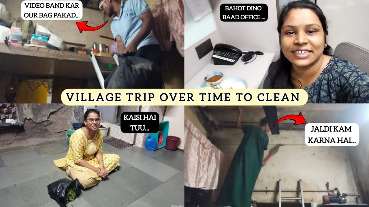 Vlog #39 Village trip over, time to clean🧹🧽