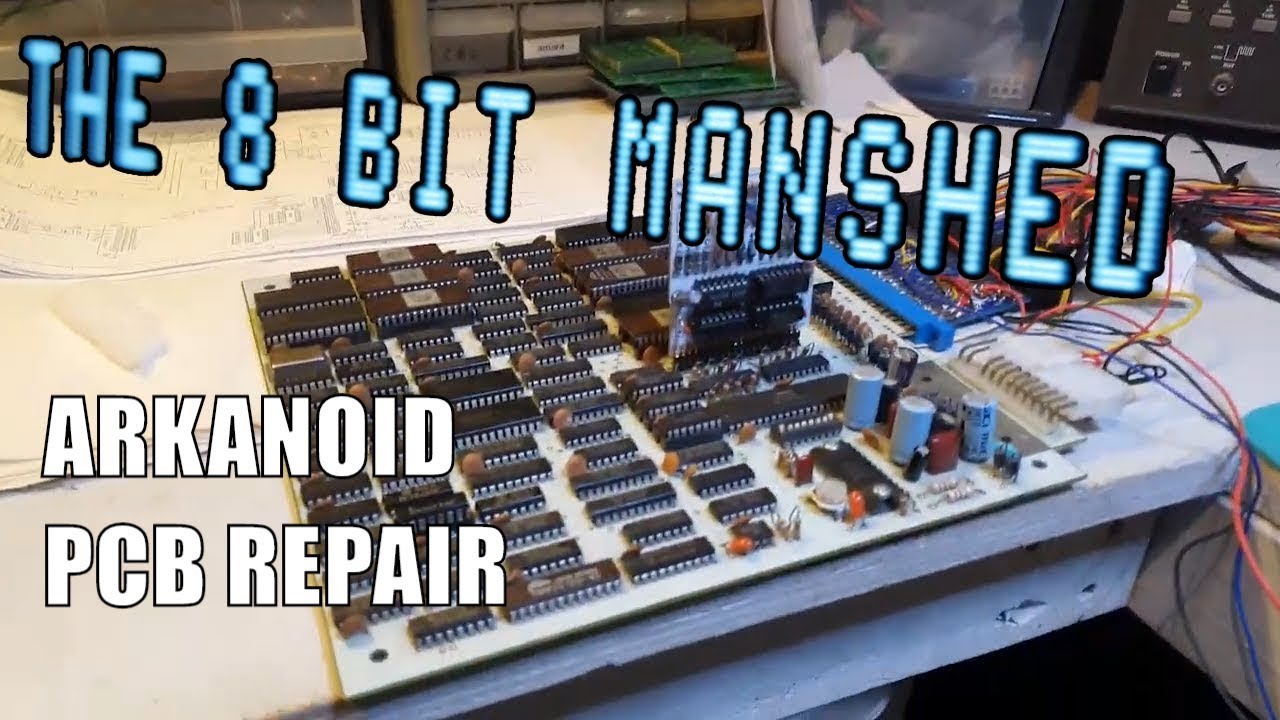 Arkanoid arcade PCB Repair