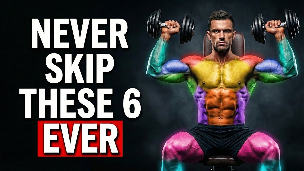 6 Dumbbell Exercises That Will Transform Your Physique in 3 Weeks