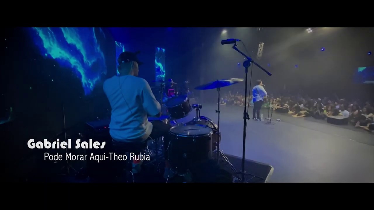 Pode Morar Aqui - Theo Rubia - Drum Cam ( Biel  Sales )
