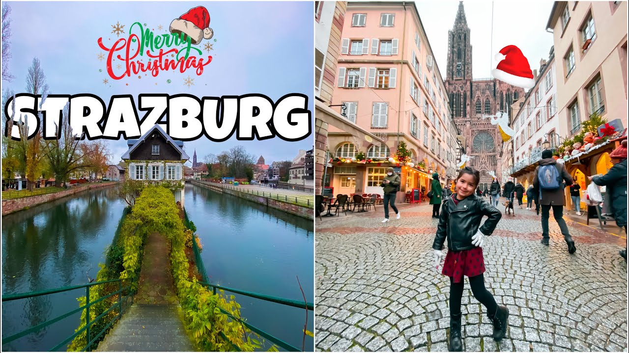 Fransa'nın En Ünlü Noel Şehri Strazburg Noel Pazarı | Strazburg Gezi Videosu
