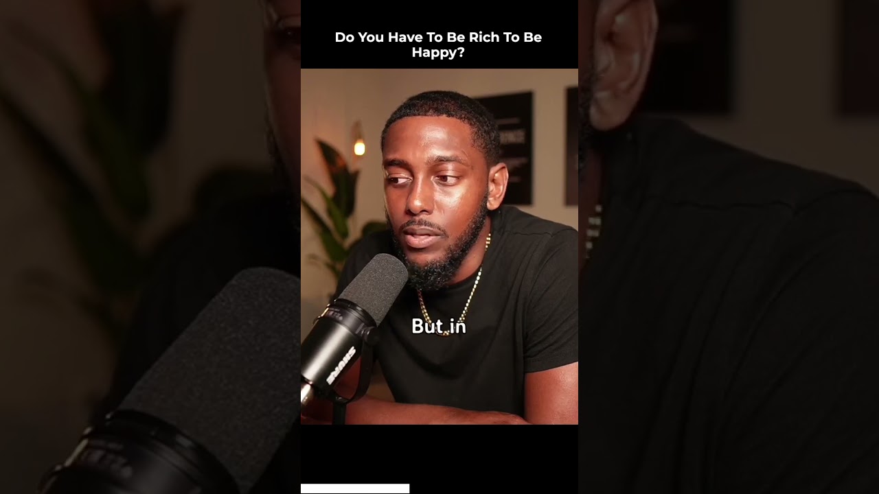 Do you have to be rich to be happy?