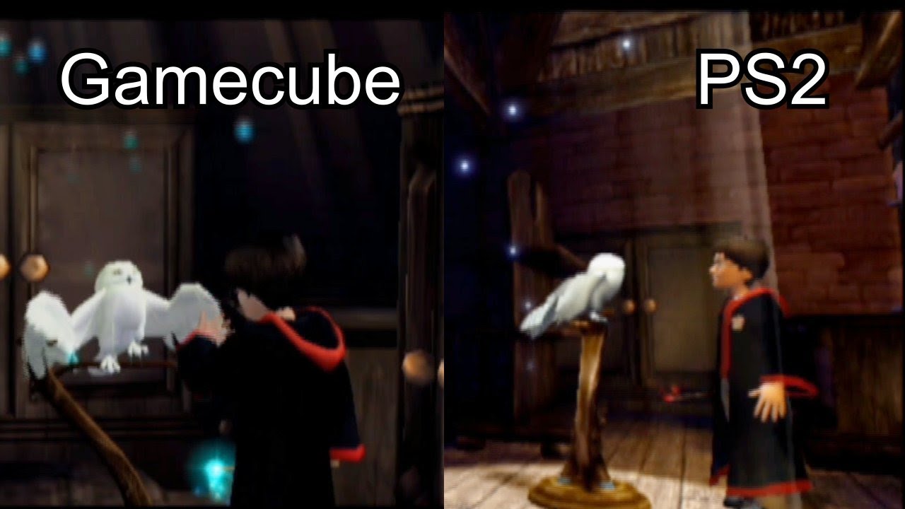 Harry potter Chamber of Secrets PS2 vs Gamecube