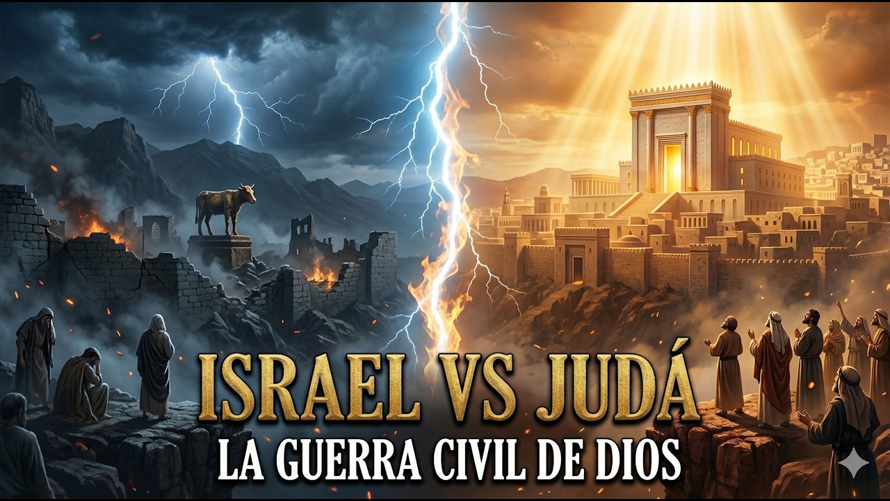 Israel VS Judá: La Guerra Civil Que Dividió Al Pueblo de Dios | Historia Completa