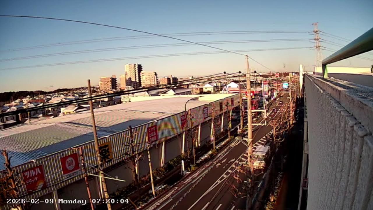 千葉県千葉市緑区おゆみ野中央ライブカメラ Chiba Chibashi Live camera.world.cam