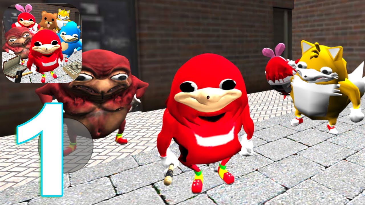 Ugandan Simulator Knuckles Survival Gameplay Walkthrough Part 1 (IOS/Android)
