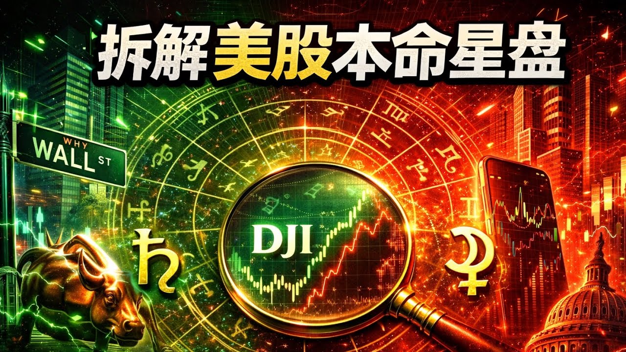 拆解美国股市本命星盘～给美股“算命”