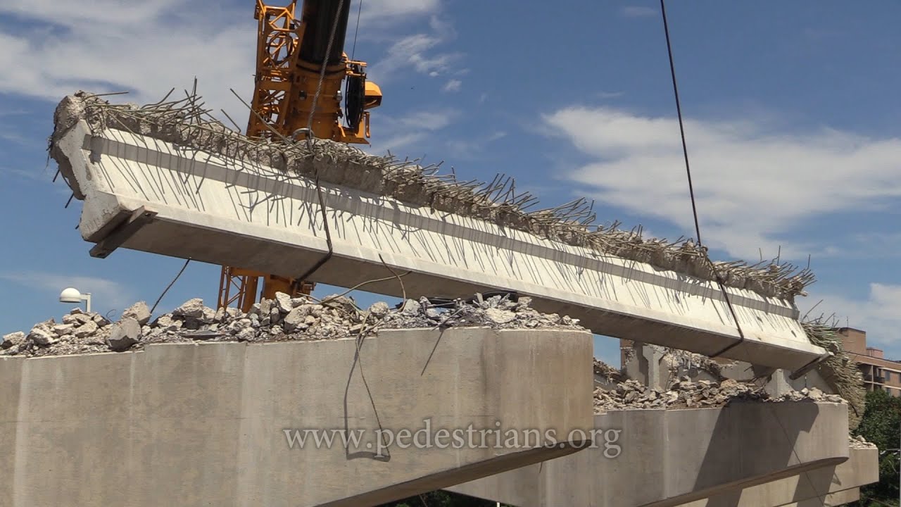 Landmark Mall Demolition (Part 7 - The Bridge)