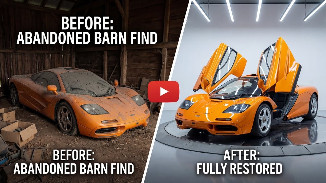 Abandoned $20 Million McLaren F1 Full Restoration - ASMR Satisfying Rebuild