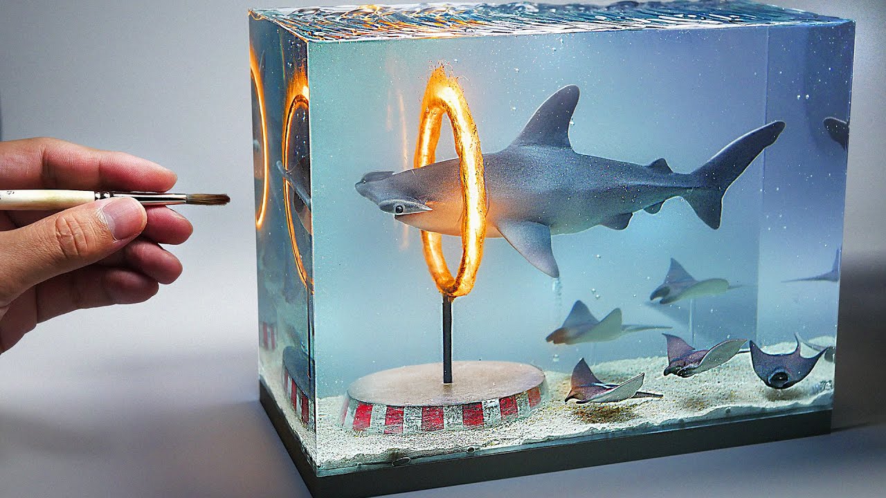 How to Make a Shark in an Abandoned Circus Diorama